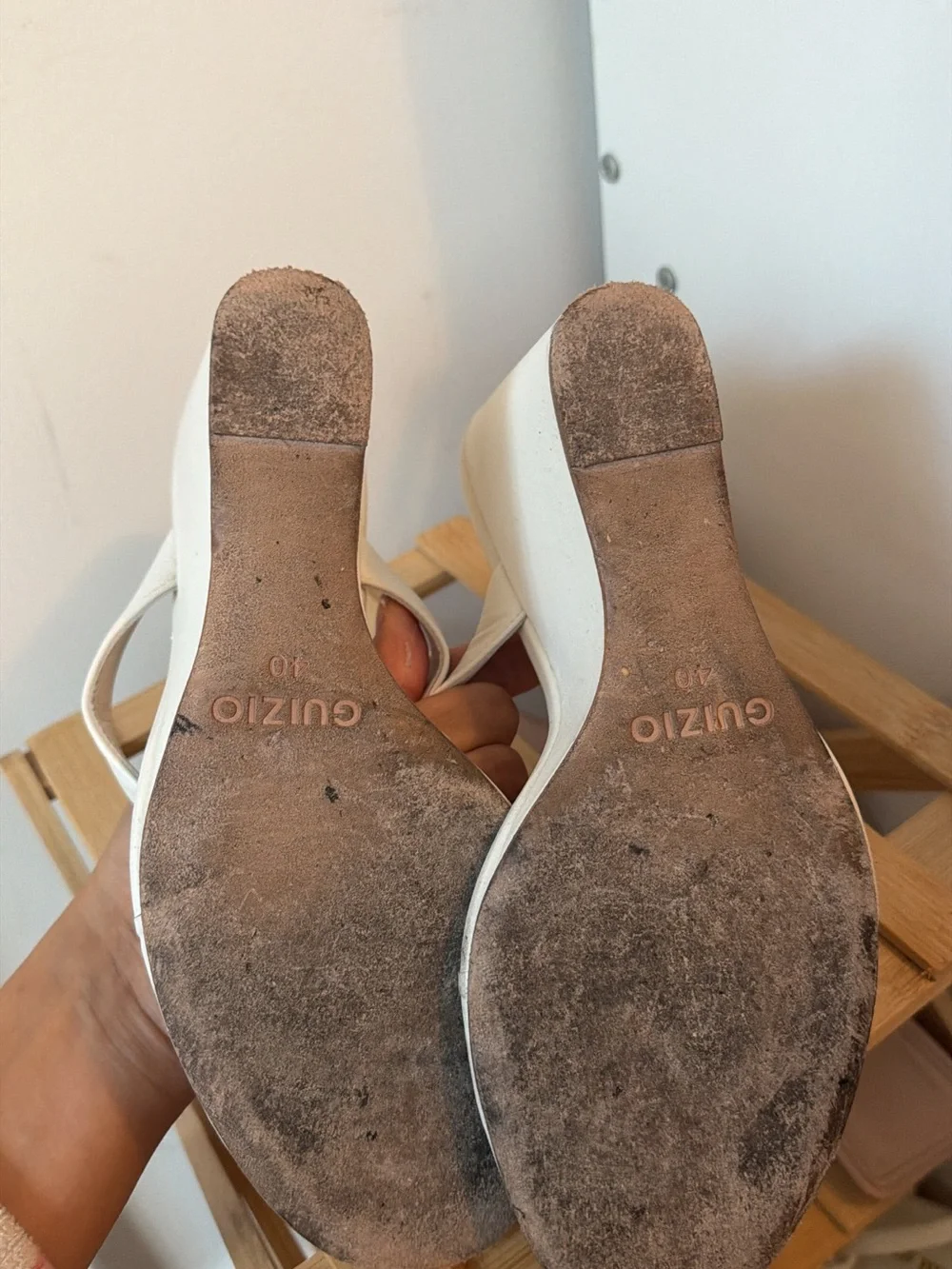 Danielle Guizio Leo wedge